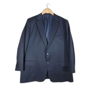 Ermenegildo Zegna Navy Blazer Sport Coat Suit Jacket
